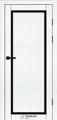 SD-PVC-113 Біла структура скло BLK